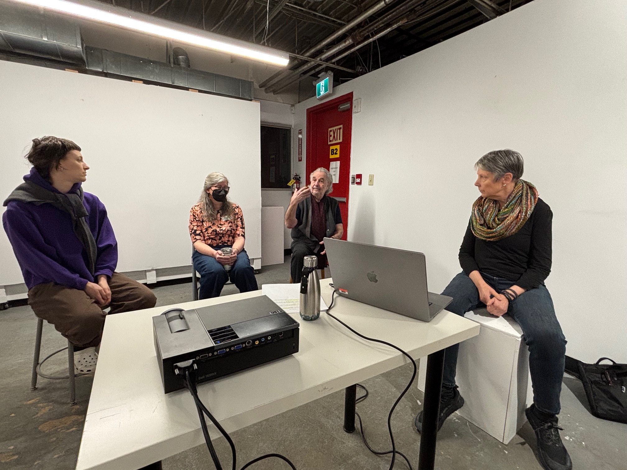 Praxis panel in conversation